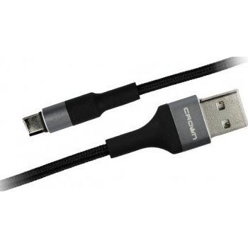 Кабель USB 2.0 тип АM — Type-C 1 м Crown (CMCU-007C)