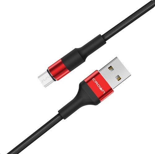 Кабель USB 2.0 тип АM - microВM 1 м Crown (CMCU-007M)