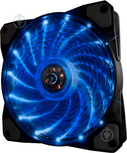 Вентилятор для корпусів Frime Iris LED Fan 15LED Blue (FLF-HB120B15)
