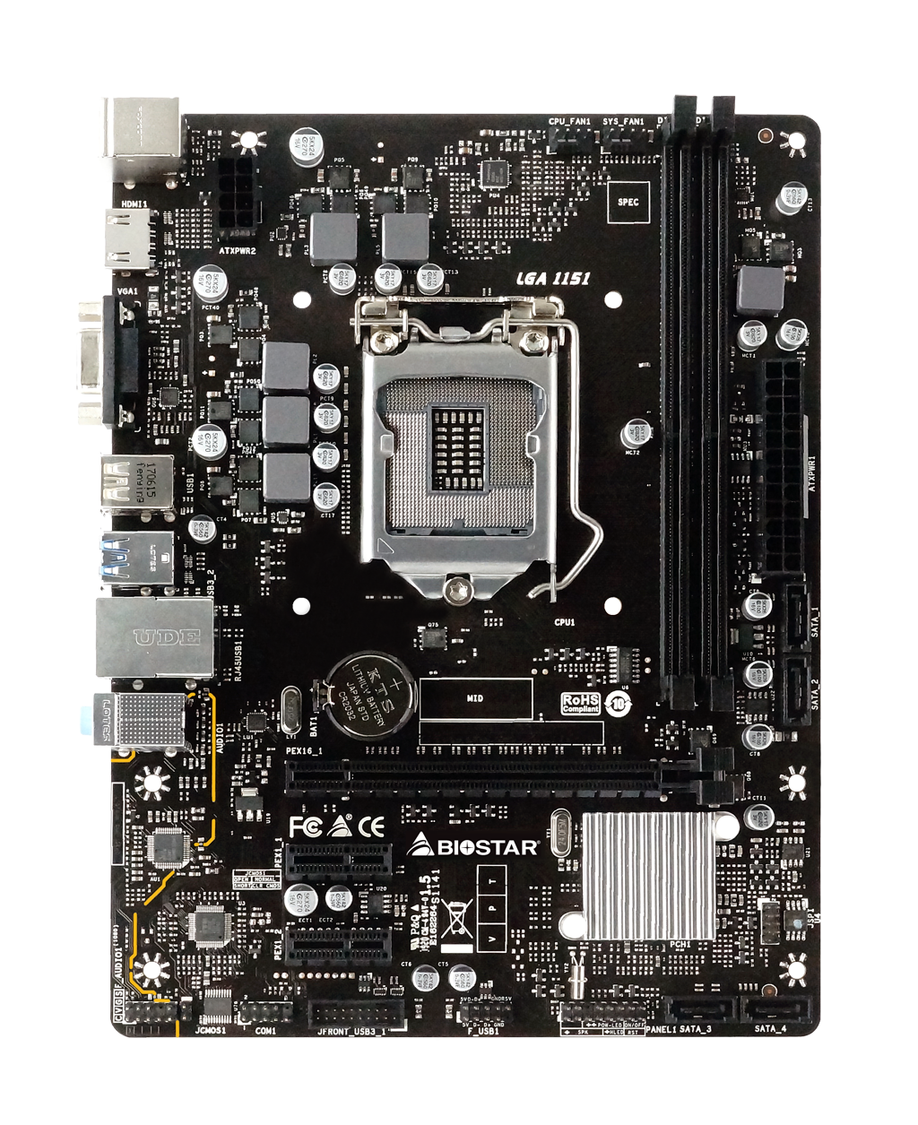 Материнська плата Biostar H310MHP s1151