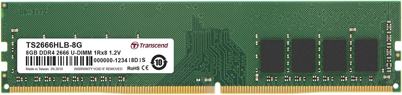 Модуль пам`яті 16GB DDR IV PC4-21300 (2666MHz) Transcend (JM2666HLB-16G)