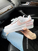 Кроссовки, кеды отличное качество Nike Air Force 1 SHADOW White Pink Размер 36