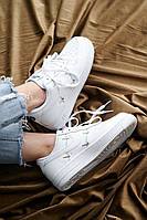 Кроссовки, кеды отличное качество Nike Air Force 1 Metal Swoosh White Размер 41