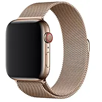 Ремешок Milanese Loop Gold для Apple Watch 38/40 mm, золотой