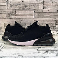 Кроссовки, кеды отличное качество Nike Air Max 270 Flyknit Black White Размер 45