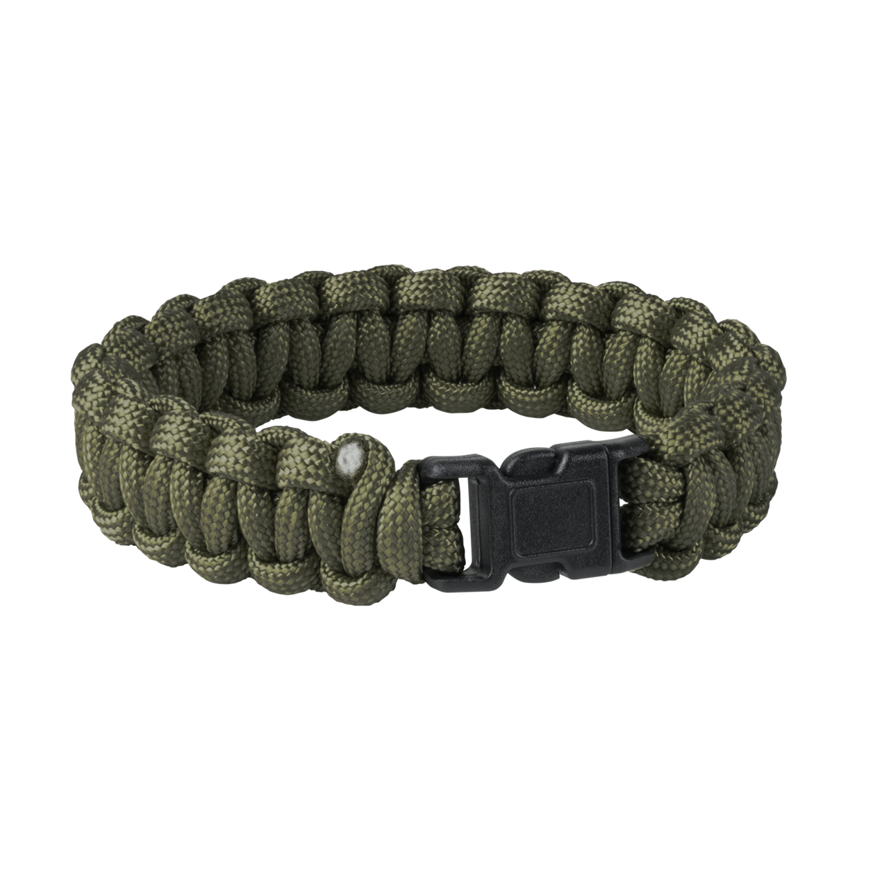 Браслет виживання з паракорду Helikon-Tex SURVIVAL Paracord Olive Green AC-SBR-NL-02