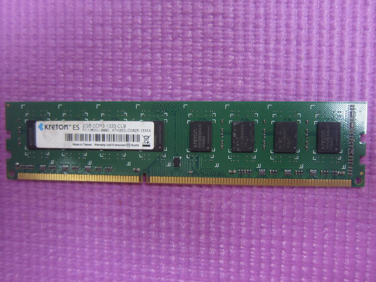 Модуль пам`яті 2GB DDR III PC3-10600 Kreton (KTH200UD0825-1333A)