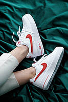 Кроссовки, кеды отличное качество Nike Air Force 1 White Red 4 Размер 36