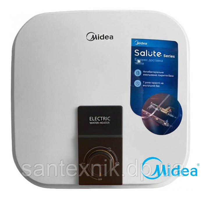 Водонагрівач Midea D10-20VI (O) над мийкою 10L (нижнє підключення)