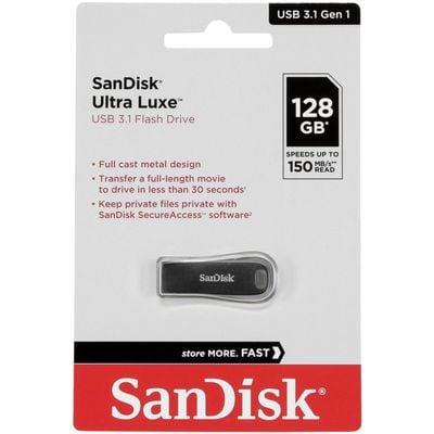USB флеш накопичувач 128GB SanDisk Ultra Luxe USB3.1 (SDCZ74-128G-G46)