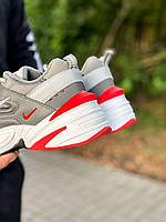 Кроссовки, кеды отличное качество Nike M2K Tekno Grey Red Размер 36