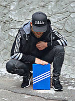 Кроссовки, кеды отличное качество Adidas ZX 500 RM Black Como Размер 40