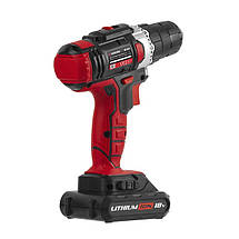 Дриль-шурупокрут акумуляторний Li-Ion 18 В, 25 Nm, 0-400/0-1500 об/хв, 1x1,3 Аг INTERTOOL WT-0313, фото 5