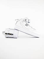 Кроссовки, кеды отличное качество Nike Air Force 1 High White Black Размер 36