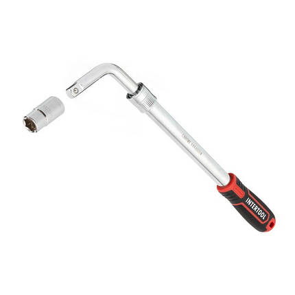 Ключ балонний хрестовий, 1/2" INTERTOOL HT-1600, фото 1