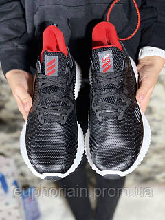 Adidas Alphabounce Black White 43 . . 42 Adidas Alphabounce Black White