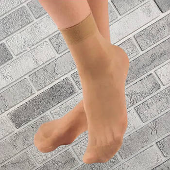 Шкарпетки жіночі капронові беж ЛАctor No8 30035595