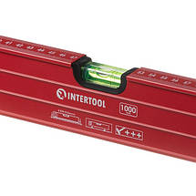 Рівень з поворотною капсулою 1000 мм, 3 вічка INTERTOOL MT-1270, фото 5