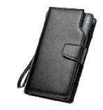 Клатч чоловічий гаманець портмоне барсетка Baellerry business S1063 Чорний, фото 3