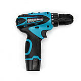 Потужний аккумуляторний шуруповерт Makita DF330DWE | 12V 2A/h Li-Ion | з великим набором інструментів МАКІТА, фото 6