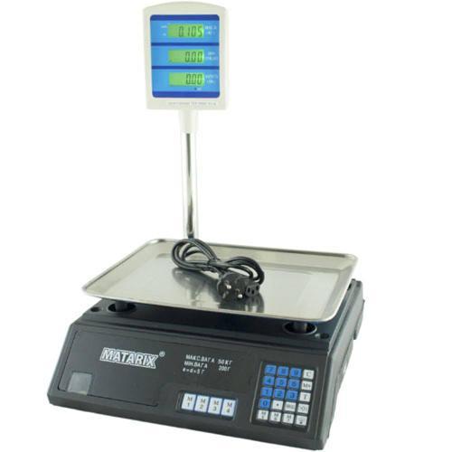 Ваги товарні MATARIX MX-411+ 50кг D100, фото 1