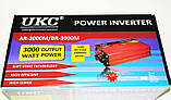 Перетворювач автомобільний інвертор напруги AC/DC AR 3000W 24V, фото 3