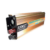 Преобразователь автомобильный напряжения инвертор AC/DC SSK 1500W 12V