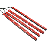 Універсальна автомобільна RGB led підсвічування з мікрофоном HR-01678 - Кольорове підсвічування для авто вологозахисна, фото 3