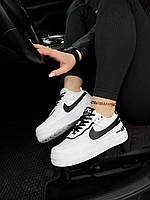 Кроссовки, кеды отличное качество Nike Air Force 1 SHADOW Black White Размер 39