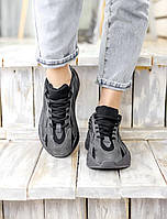 Кроссовки, кеды отличное качество Adidas Yeezy Boost 700 V2 Vanta Black Размер 36