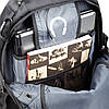 Рюкзак дорожній Intertool 3 відділення, 30 л. на колесах з телескопічною ручкою INTERTOOL BX-9024, фото 3