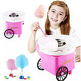 Апарат для приготування цукрової вати великий міні машина для солодкої вати будинку Cotton candy maker, фото 5