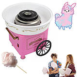 Апарат для приготування цукрової вати великий міні машина для солодкої вати будинку Cotton candy maker, фото 6