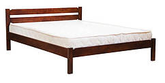 Дерев'яне ліжко з натурального дерева Анюта, ліжко з масиву берези Анюта Єлісеївські Меблі