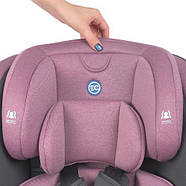 Автокрісло дитяче ME 1080-B BRISTOL Royal Violet, фото 7