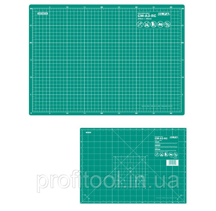 Килимок OLFA CM-A3-RC 430х300х2 мм (960530), фото 1