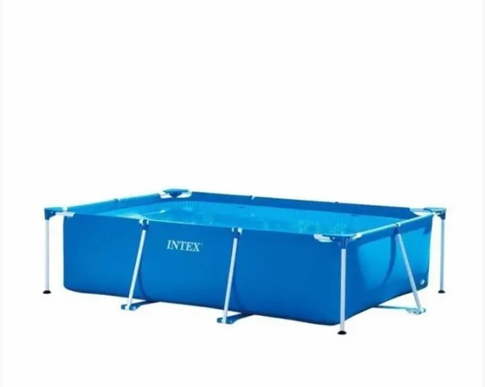 Басейн каркасний INTEX прямокутний, 220-150-60 см, 1662 л, ремкомплект