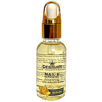 Зміцнююча олія для нігтів та кутикули з вітаміном Е Дизайнер / з піпеткою, 30 мл  Banana / Банан №3