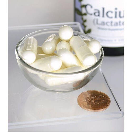 Купить Кальция лактат, Calcium Lactate, Swanson, 100 мг, 100 капсул ...