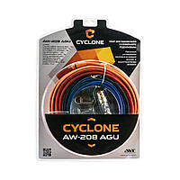 Набор для подключения 2-канального усилителя Cyclone AW-208 AGU
