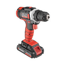 Дриль-шурупокрут акумуляторний Li-Ion 18 В, 25 Nm, 0-400/0-1500 об/хв, 2x2.0 Аг INTERTOOL WT-0314, фото 3