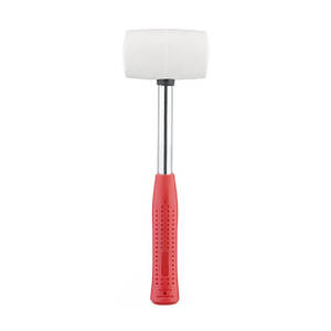 Киянка гумова 450 г, бilа INTERTOOL HT-0227