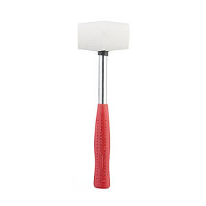 Киянка гумова 225 г, бilа INTERTOOL HT-0234