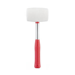 Киянка гумова 680 г, бilа INTERTOOL HT-0235