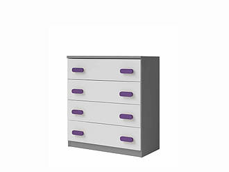Комод Smyk II 02 фіолетовий