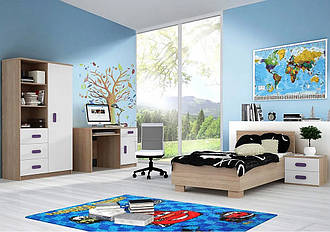 Детская мебель Smyk III Нет, фиолетовый