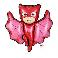 Фольгована кулька велика фігура Герой у масці червоний Аллет 75х66см Китай