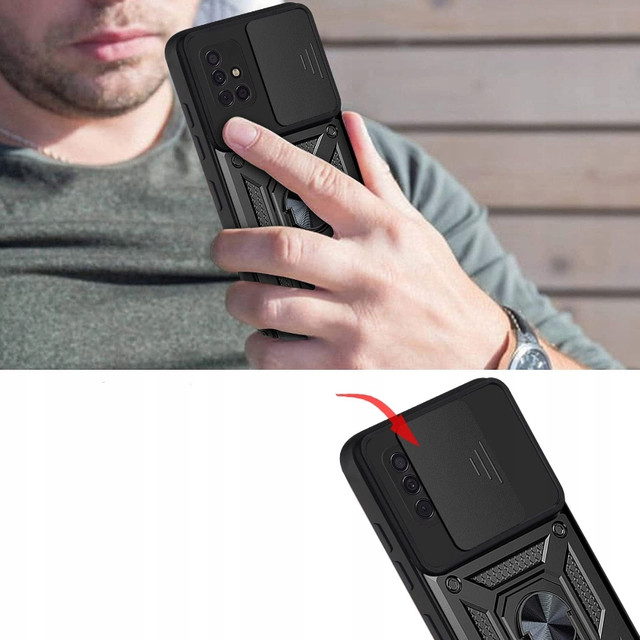 Ударостійкий чохол Camshield Serge Ring for Magnet для Samsung Galaxy A51(SM-A515F) Ударостійкий чохол Camshield Serge Ring for Magnet для Samsung Galaxy A51(SM-A515F)