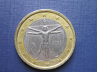 Монета 1 евро Италия 2003 2007 два года цена за 1 монету