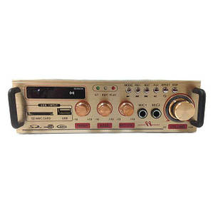 Підсилювач звуку Bluetooth караоке UKC 802 BT (N007545), фото 2
